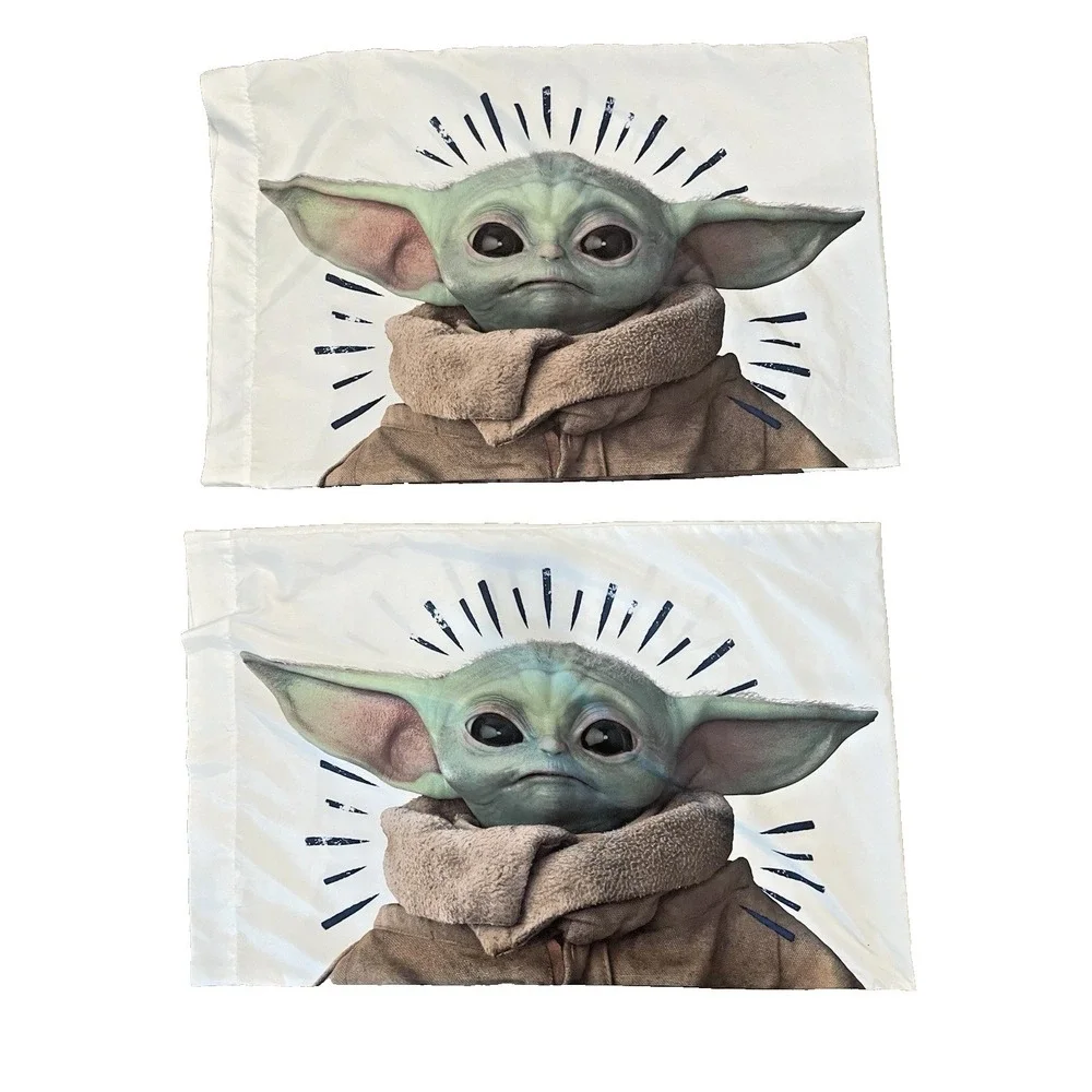 Star‎ Wars Baby Yoda Grogu The Mandalorian 4 Pc FULL Sz Sheet Set Kids Bedroom